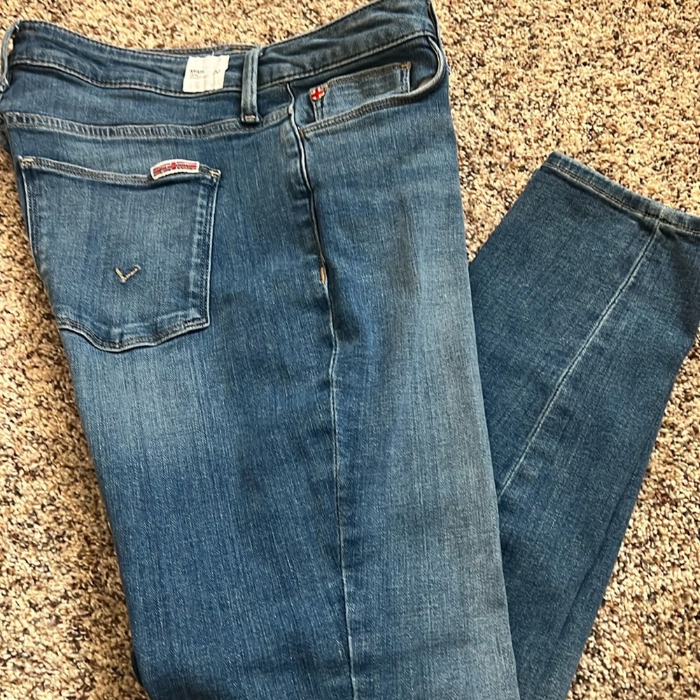 Ankle length pair of Hudson jeans